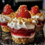 Strawberry Cheesecake Dessert Cups