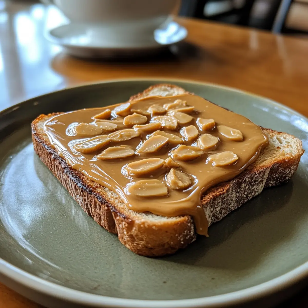 Easy Peanut Butter Toast