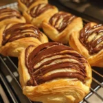 Nutella Swirl Puff Pastries
