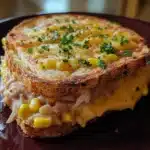 Tuna and Sweet Corn Breakfast Melt