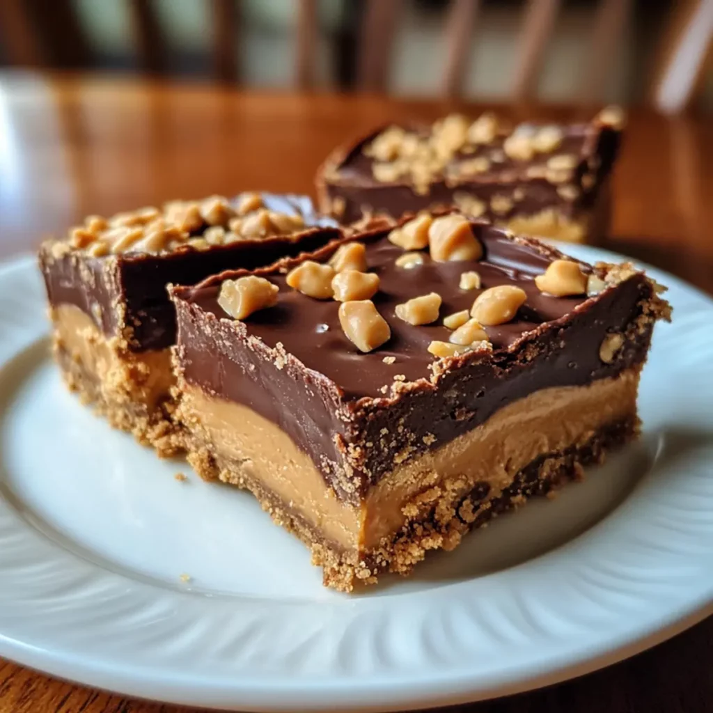 Chocolate Peanut Butter Dessert Bars