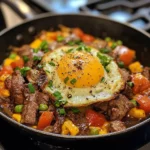Savory Beef and Egg Skillet