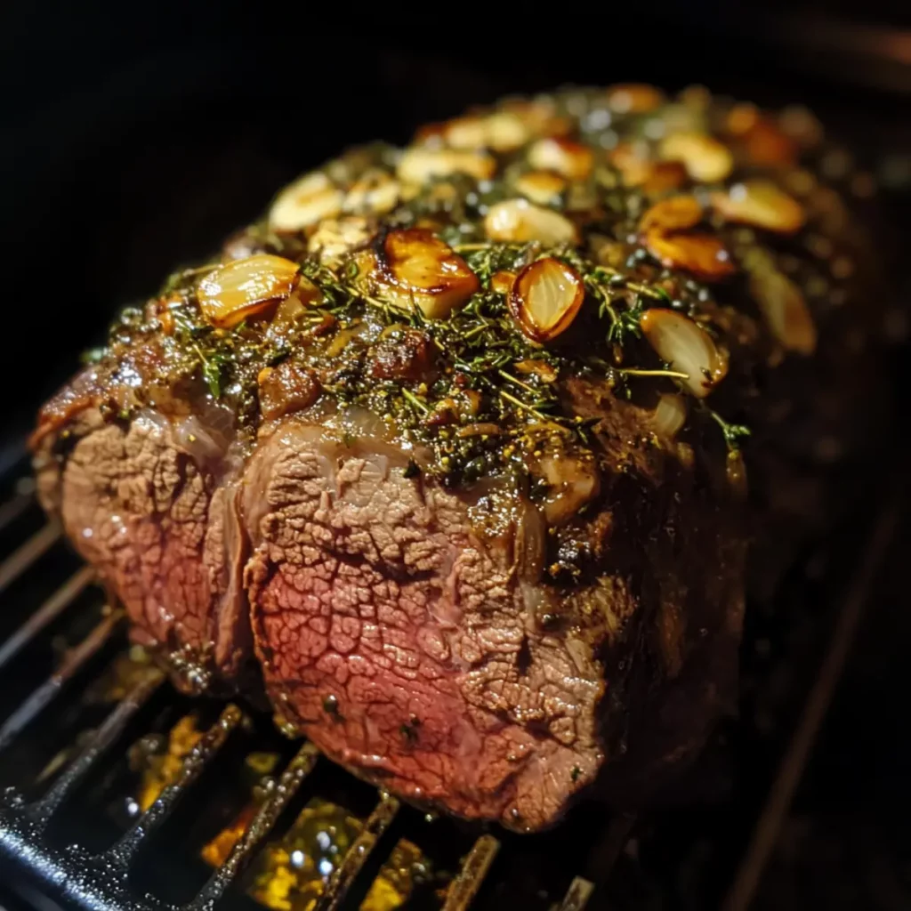 Garlic Thyme Roasted Beef Roast