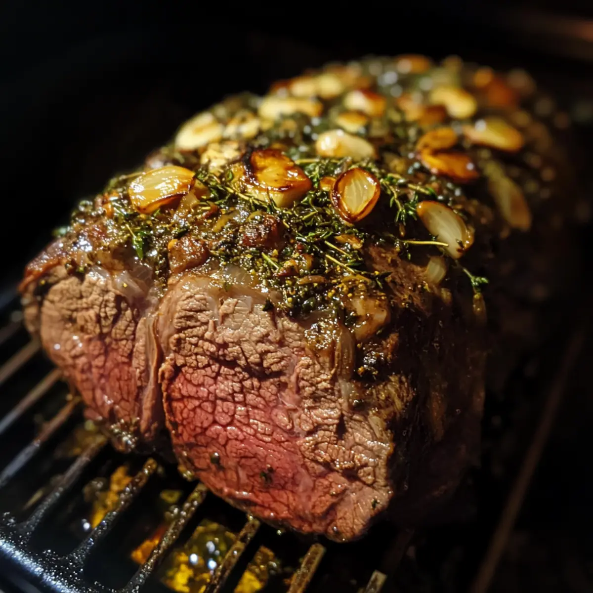 Garlic Thyme Roasted Beef Roast
