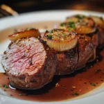 Slow Roasted Garlic Beef Tenderloin