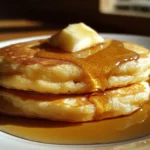 Fluffy Pancakes with Maple
