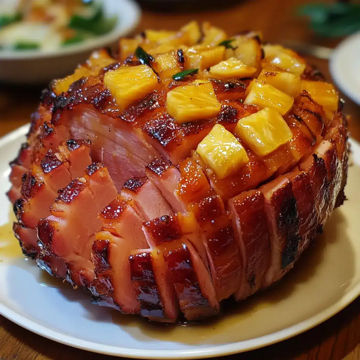 Brown Sugar Pineapple Ham