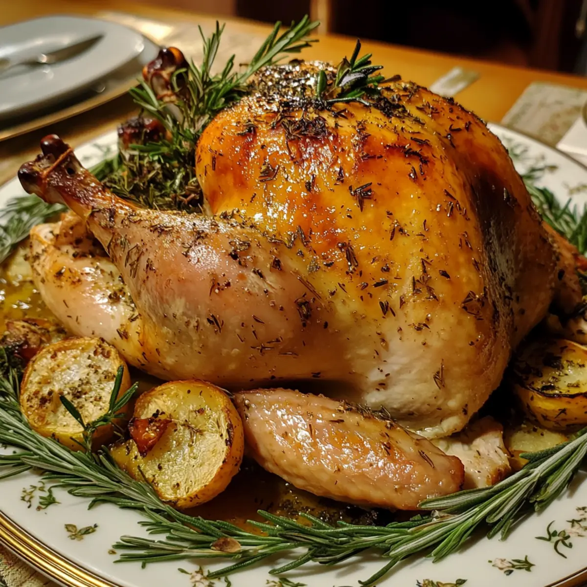 Herb Roasted Turkey Dinner