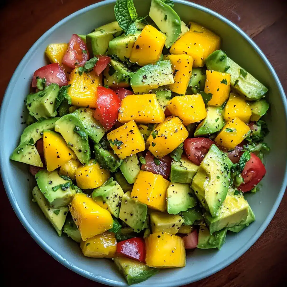 Fresh Mango Avocado Salad