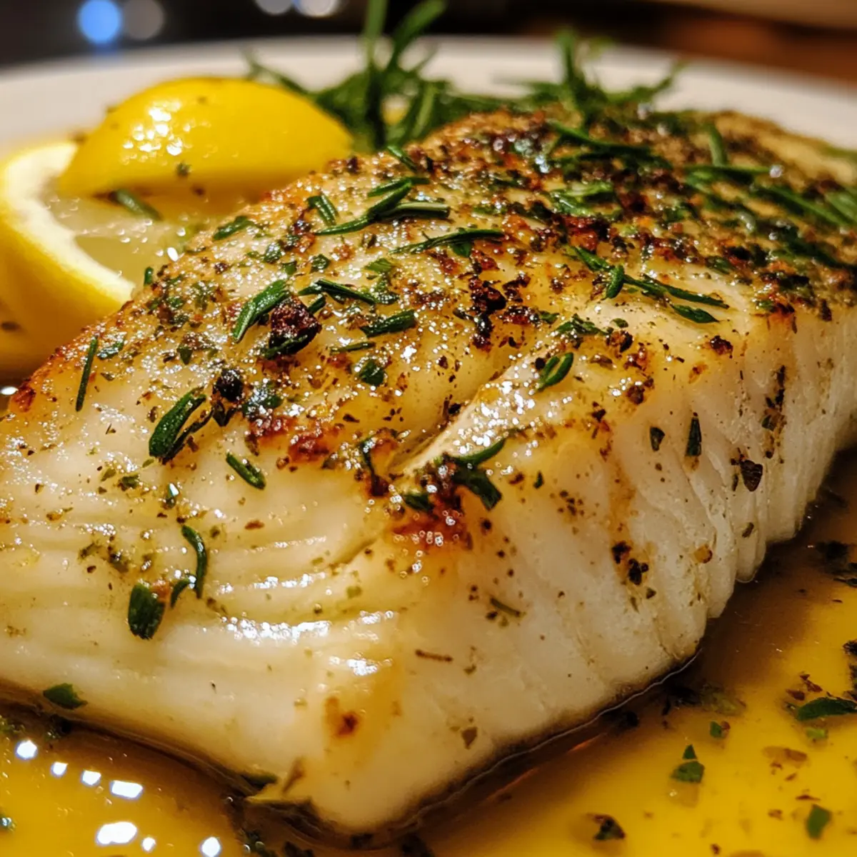 Herb Roasted White Fish Dinner