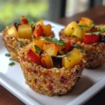 Roasted Vegetable Quinoa Cups