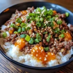 Ground Beef Teriyaki Rice Bowl