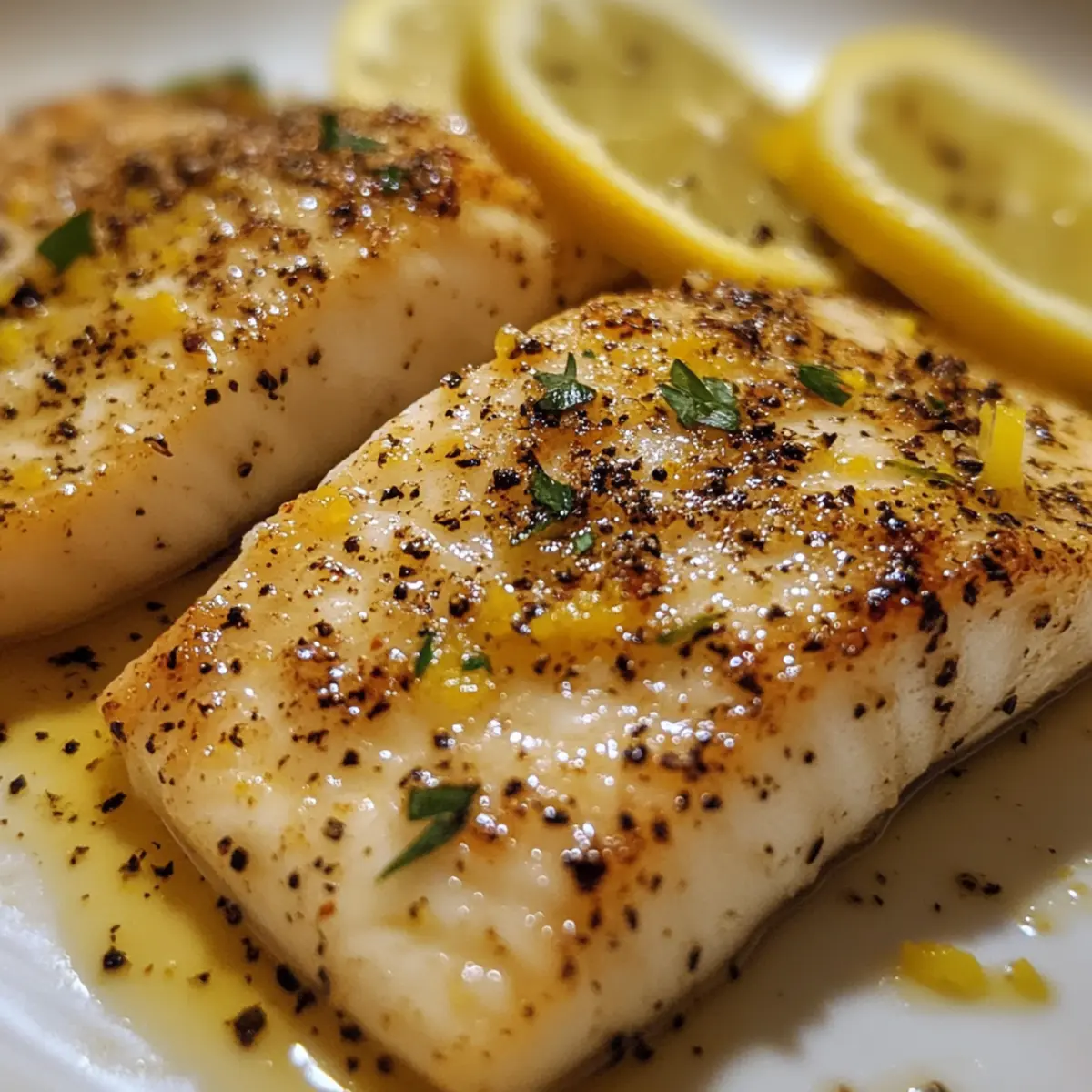 Zesty Lemon Pepper Fish Fillet