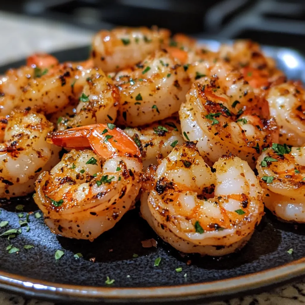 Spicy Garlic Shrimp Bites