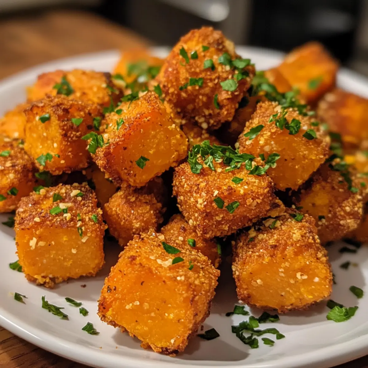Crispy Sweet Potato Cheese Bites
