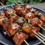Teriyaki Chicken Skewer Bites