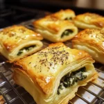 Creamy Spinach Puff Pastry Bites
