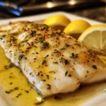 Lemon Herb Baked Fish Fillet Dinner