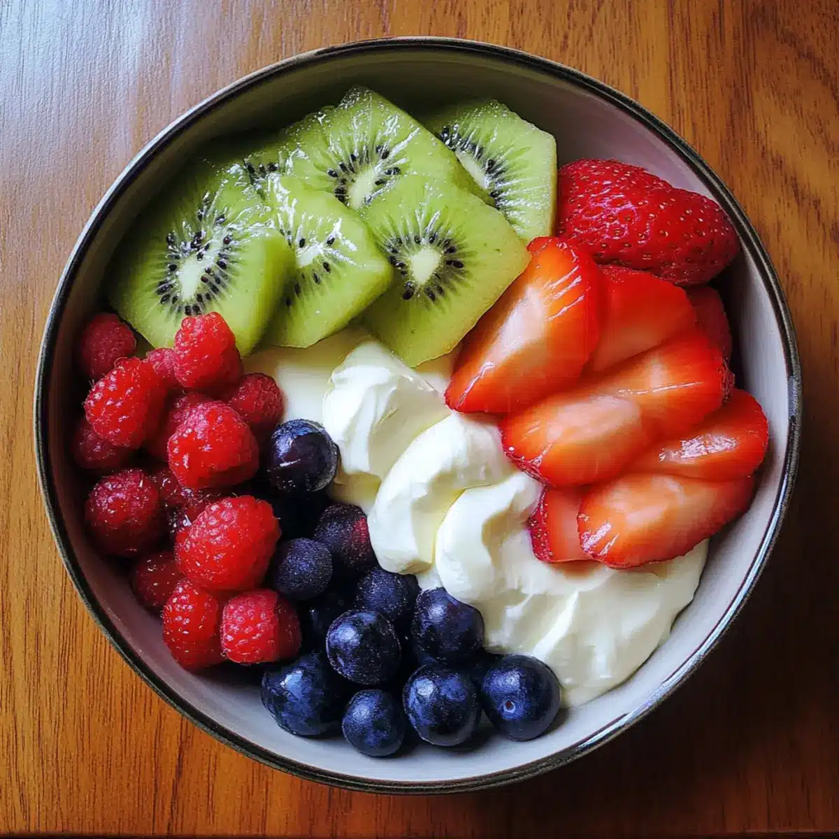 Cream Cheese Fruit Dip Bowl