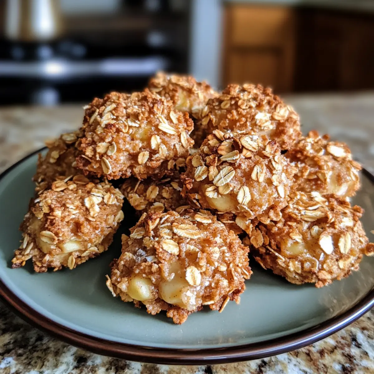 Apple Cinnamon Oat Bake Bites
