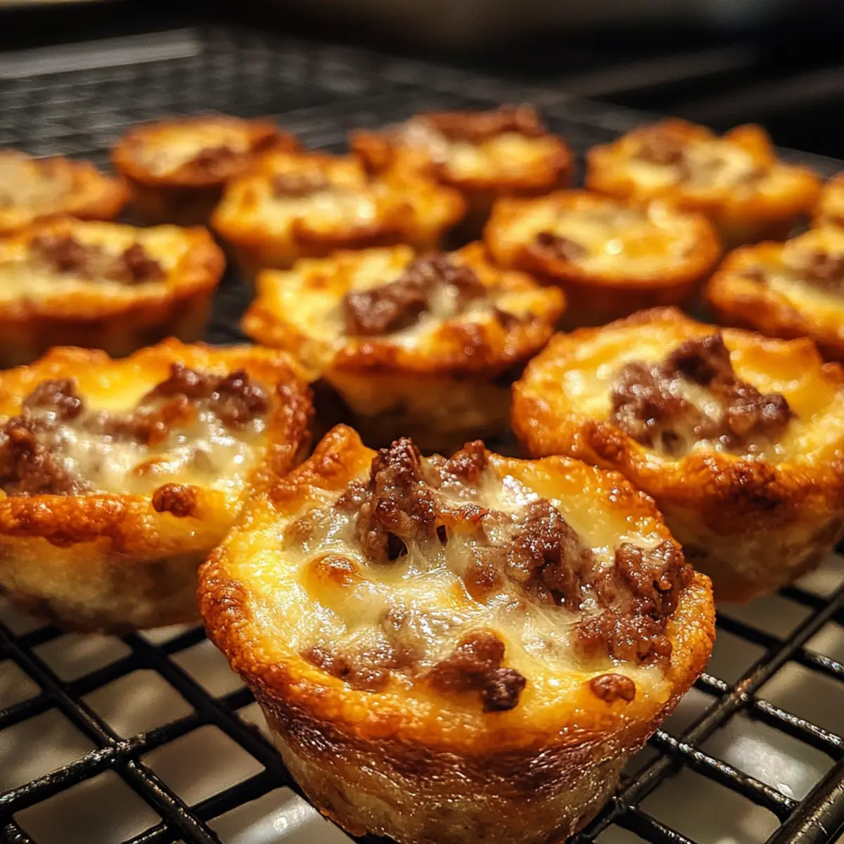 Mini Beef and Cheese Cups