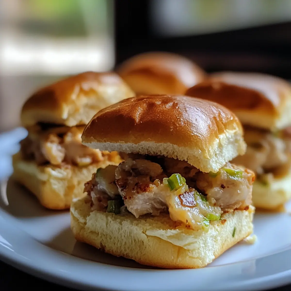Mini Tuna Melt Sliders