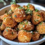 Crispy Garlic Parmesan Chicken Bites