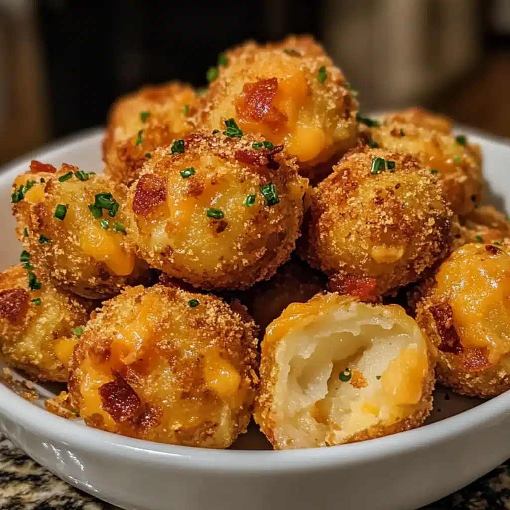 Loaded Cheesy Potato Crunch Bites