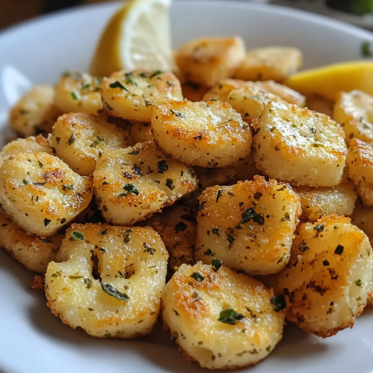 Lemon Herb Fish Cracker Bites