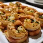 Garlic Butter Shrimp Canapés