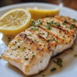 Lemon Herb Grilled Fish Fillet
