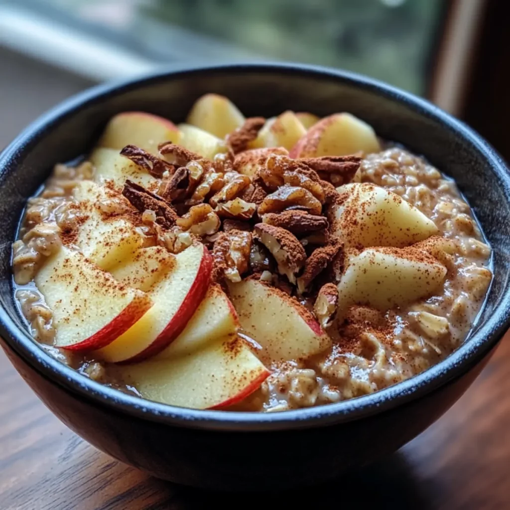 Apple Cinnamon Oatmeal Bowl