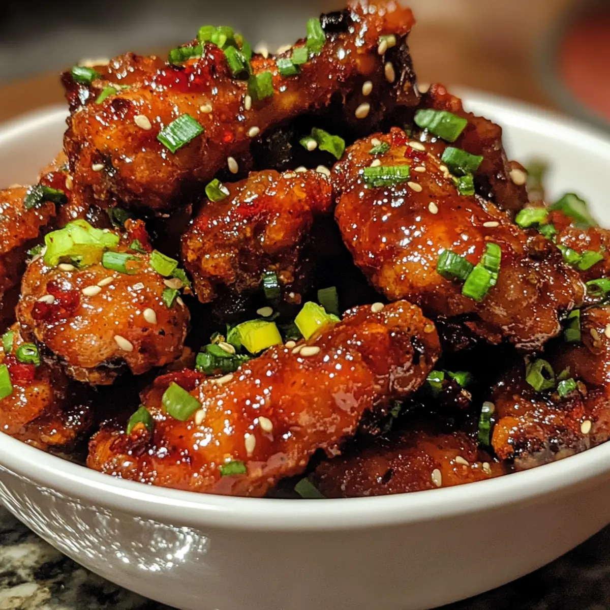Sweet Chili Chicken Wing Bites