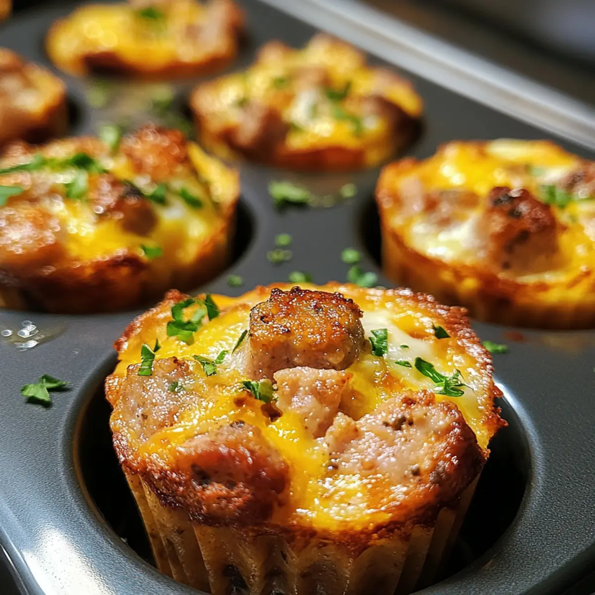 Chicken Sausage Egg Muffin Cups